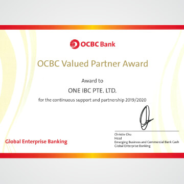 The 6th consecutive year One IBC® is collaborating with OCBC Bank