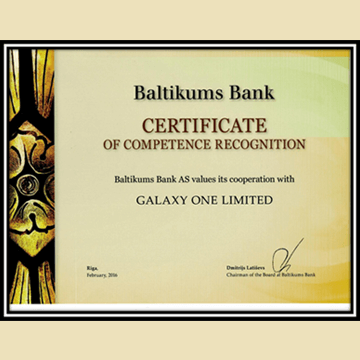 A Good & Long relationship between One IBC® Group & Baltikums Bank